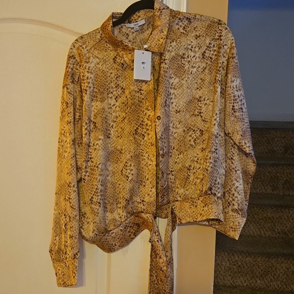 Waist length blouse
